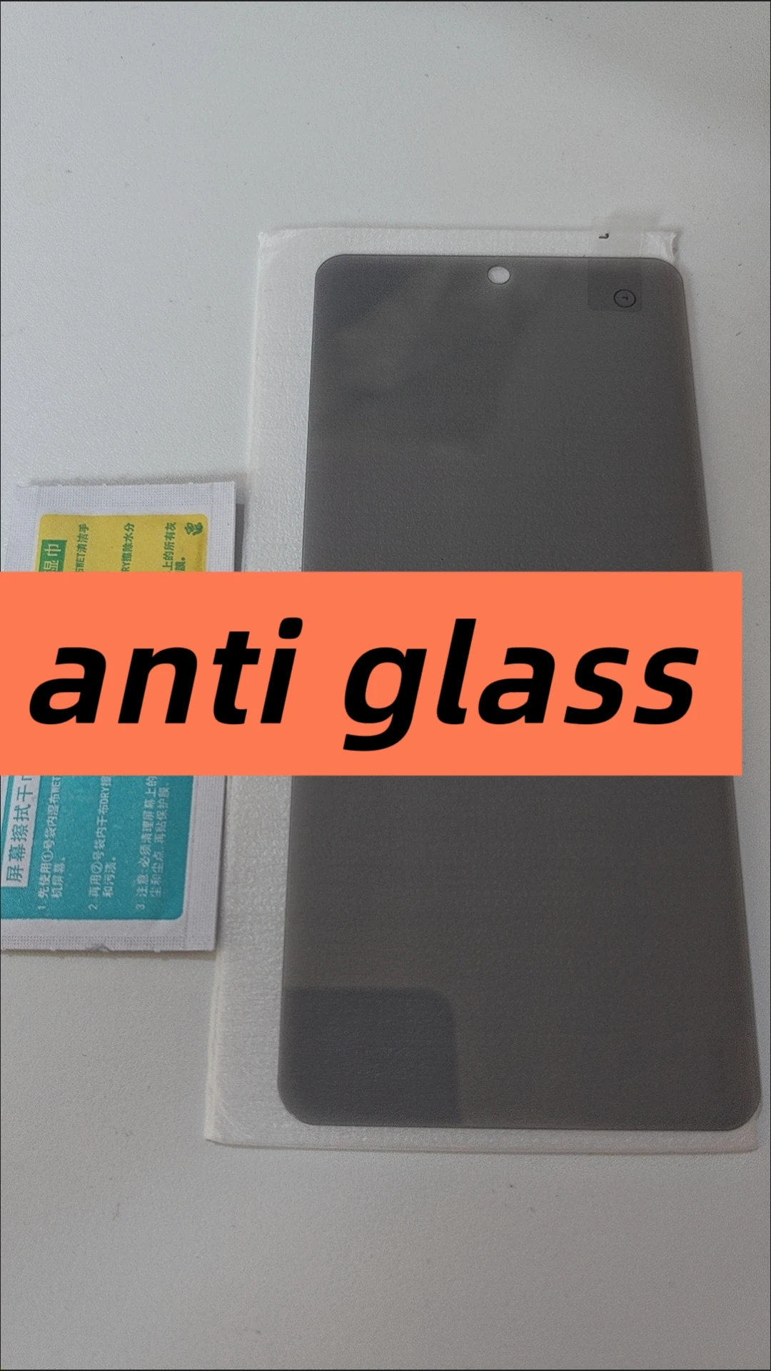 Anti Spy Privacy Glass Case - Anti-spy case for realme 8 pro