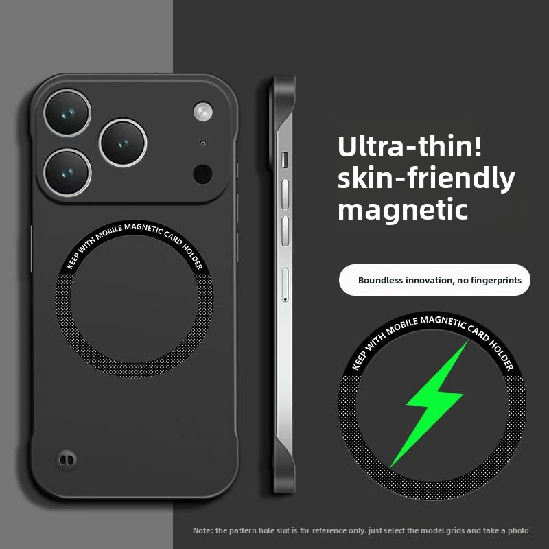 Ultra Thin Frameless Phone Cover - Ultra Thin Hard PC Magnetic Frameless