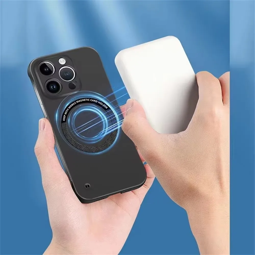 For Magsafe Magnetic Frameless - Ultra Thin Frameless Phone Cover review and price