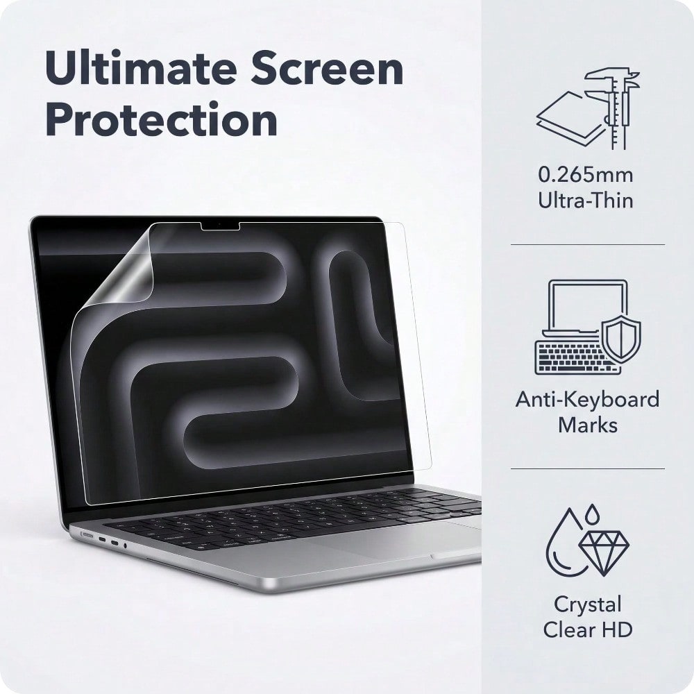 5 Pack for MacBook Pro 14 Inch - Matte Anti Glare Screen Protector review and price