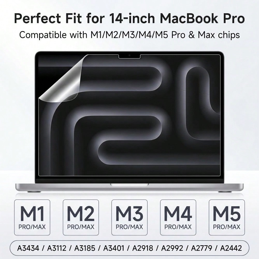 5 Pack for MacBook Pro 14 Inch - Matte Anti Glare Screen Protector review and price