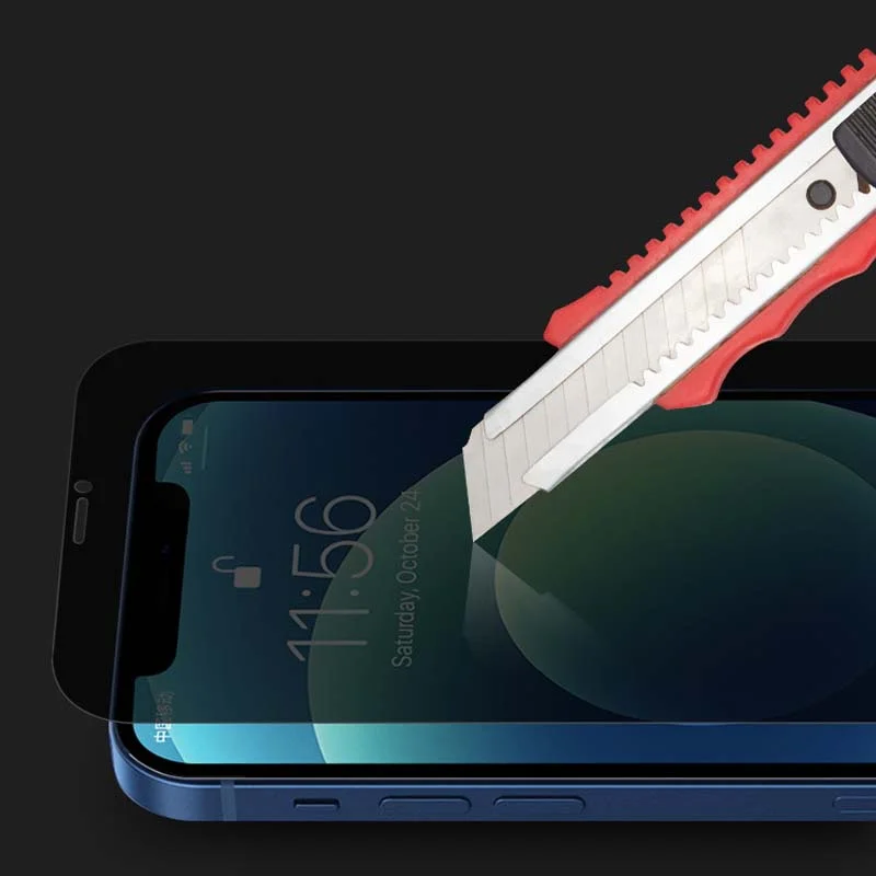 1pcs for Qt Anti-spy Tempered  - Anti Spy Privacy Glass Case review and price