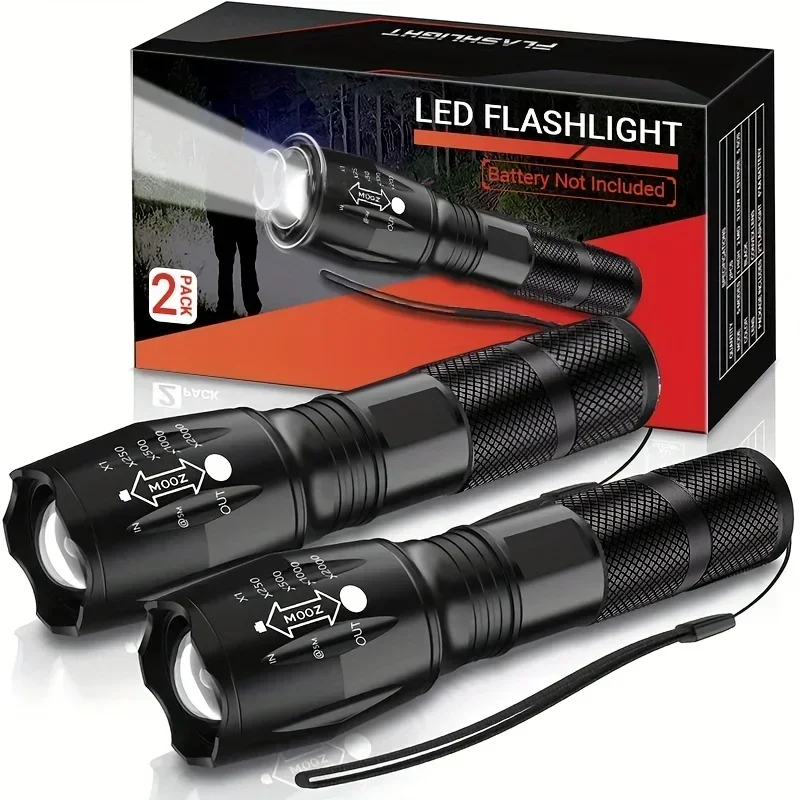 High Power T6 LED Flashlights  - Power Banks review and price