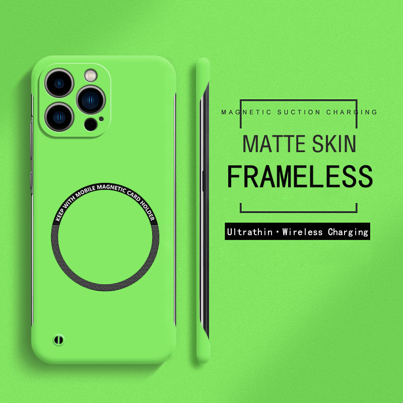 Frameless Magnetic For Magsafe - Matte Hard Pc Back Case review and price