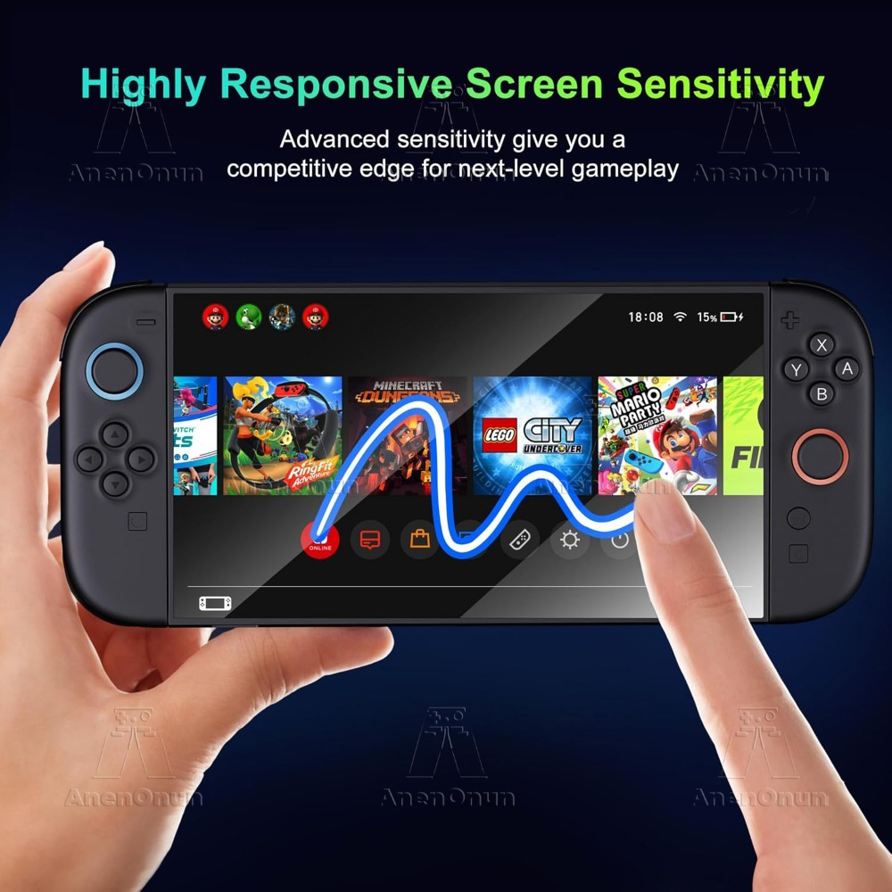 Switch 2 Anti-Blue Light Scree - Matte Anti Glare Screen Protector review and price