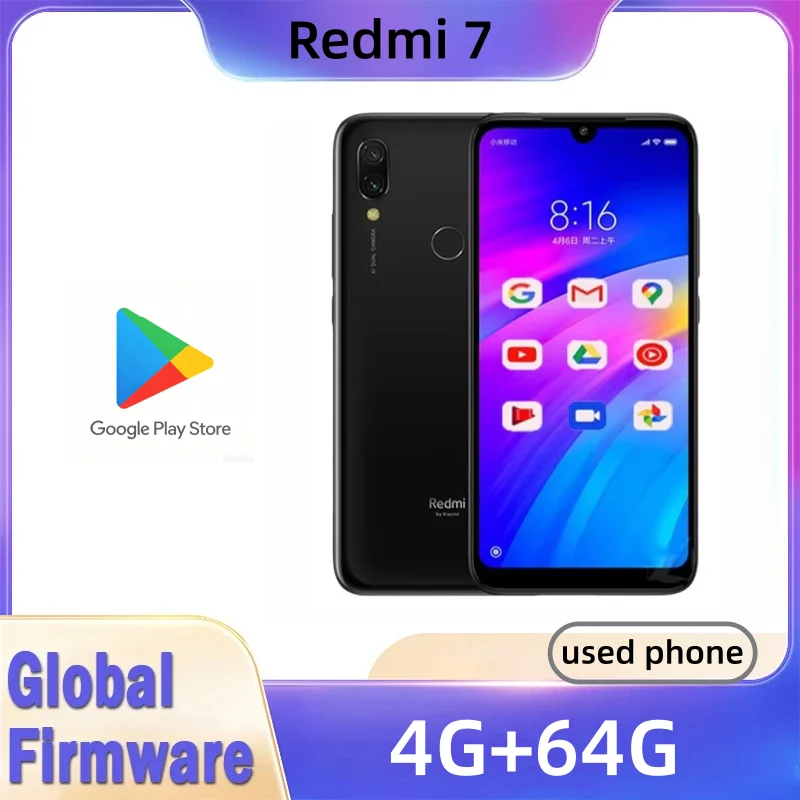 Xiaomi Redmi 7 Cellphone with  - Phone Cases review and price