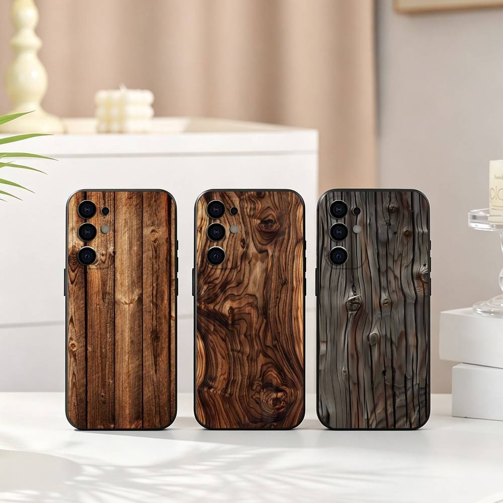 Vintage Wood Grain Pattern  Ph - Vintage Floral Pattern Soft Case review and price