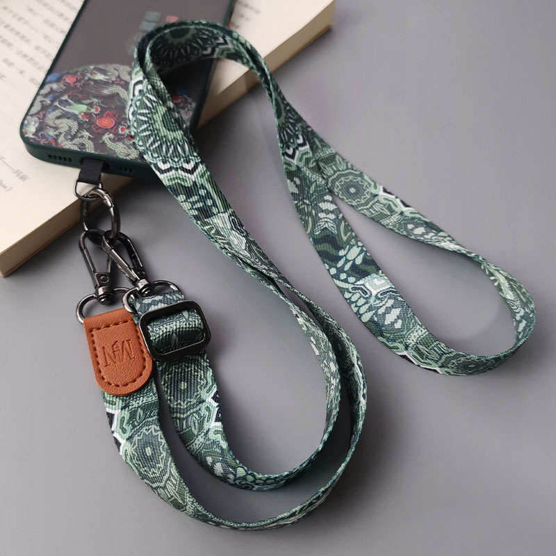 Retro Totem Pattern Crossbody  - Crossbody Lanyard Neck Strap Case review and price
