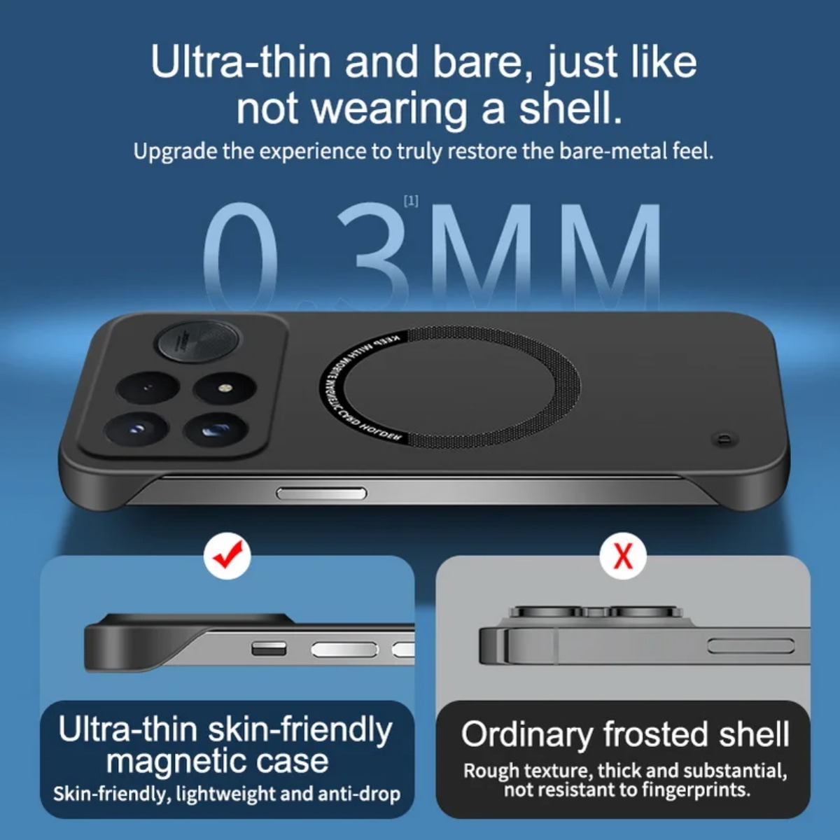 Ultra-thin Frameless Case for  - Ultra Thin Frameless Phone Cover review and price